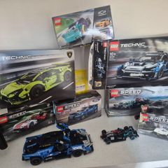 Haven't had these opened for sometime Some.sets maybe missing 1 or 2 peices but Some models still built.