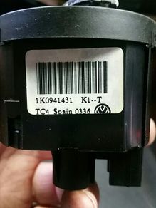 vw light switch