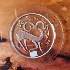 lalique anniversary plate