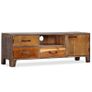 TV Cabinet Solid Wood Vintage 118x30x40 cm Image 10