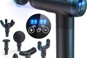 Deep Tissue Massage Gun - 99 Speeds, 6 Heads