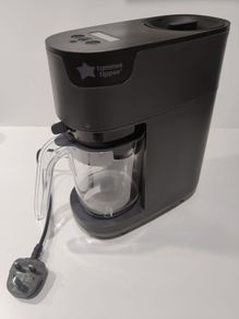 Tommee Tippee Quick Cook 6-in-1 Baby Food Maker, Black