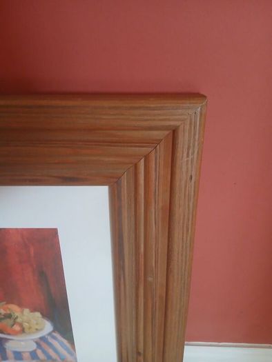 Framed Art Print: "The Striped Cloth" by Edward Noot