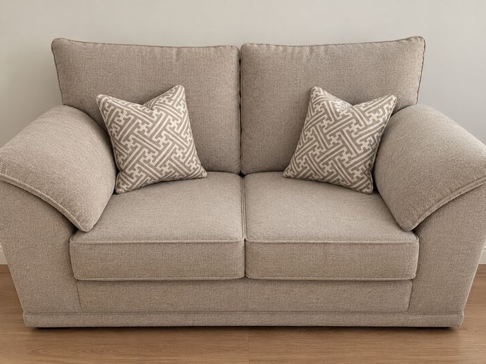 Pair of 2 seater grey couches
