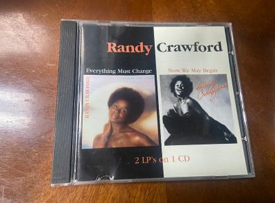 Randy Crawford Everything Must Change/Now We May Begin CD