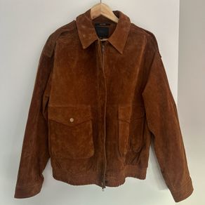 Zara leather suede jacket