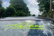 Van Aaken Windscreen Sticker