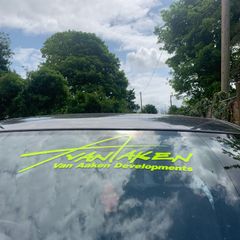 Van Aaken Windscreen Sticker