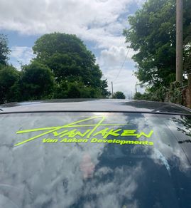 Van Aaken Windscreen Sticker