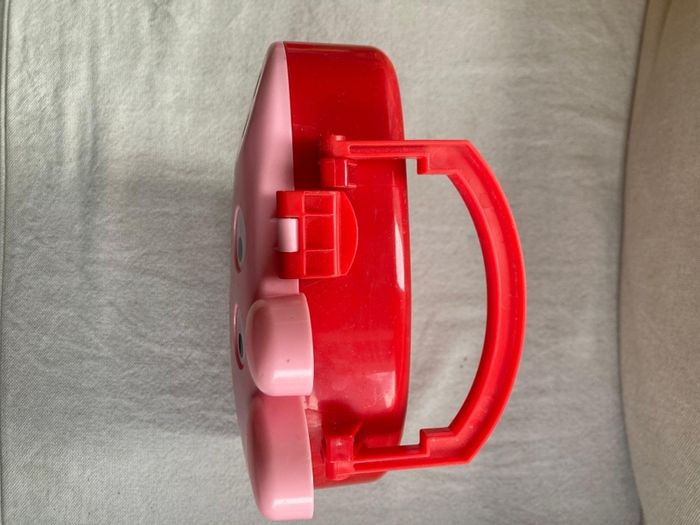 Peppa pig characters and suitcase