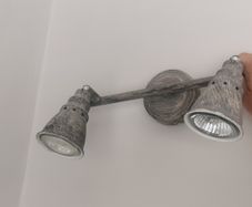 Rustic Wall Spotlights (Pair)