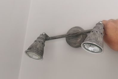 Rustic Wall Spotlights (Pair)