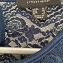 Primark navy top 3/4 sleeves lace Size 10 Image 2