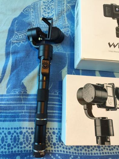 4k YI action camera and gimbals vloger kit