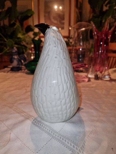 Iittala Finland Glass Penguin