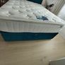 Complete King Size Bed Set: King Coil Mattress, Respa Half-Ottoman Base & Matching Headboard (With Receipt) Image 8