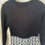 Exquisite Karen Millen Geo Print Knit A Line Dress Image 8