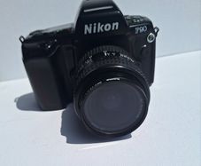Nikon F90 camera  and lens