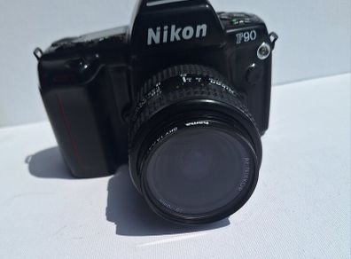 Nikon F90 camera  and lens