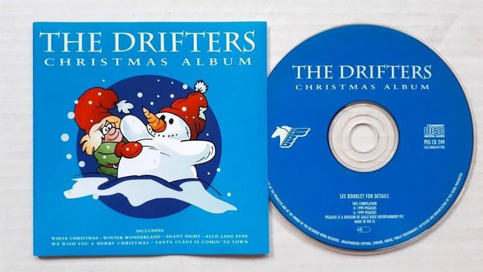 The Drifters Christmas Album CD FREE DELIVERY!