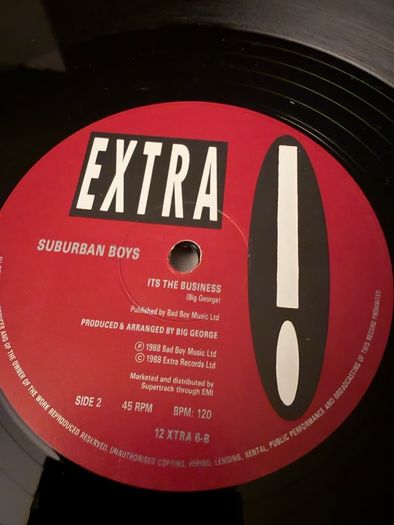 Suburban Boys The Hit Mix Actually 1988 UK 12 inch Vinyl