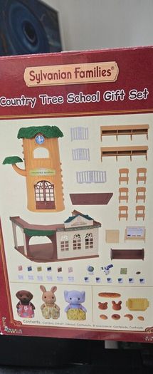 sylvanian families country tree school