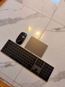 Apple Space Grey Magic Keyboard, Trackpad and Mouse.