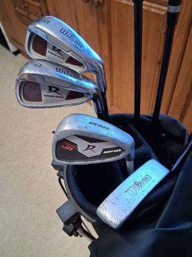 Golf clubs.Set Of Wilson Right Handed Golf Clubs For A 12 To 14 Year Old. Collect In Dublin Or Receive Via Post.