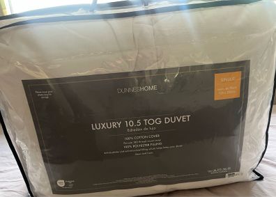 Single New 10.5 Tog Duvet