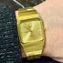 Vintage Avia Swiss Gold Quartz Watch Image 7