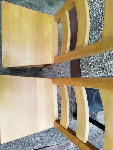 solid wood dining chairs