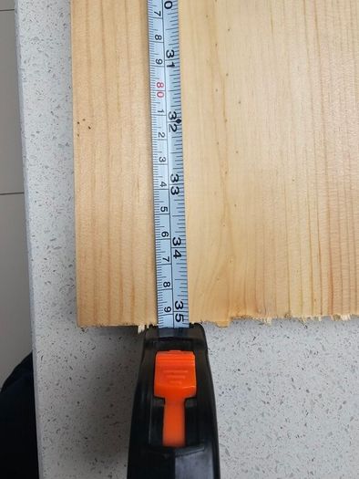 bullnose board timber offcut