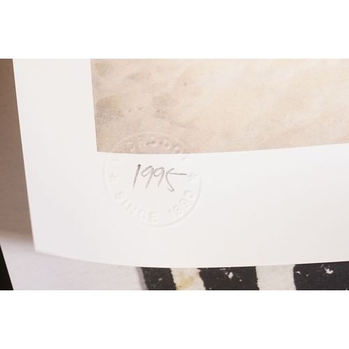 2x Oasis Microdot Posters Signed