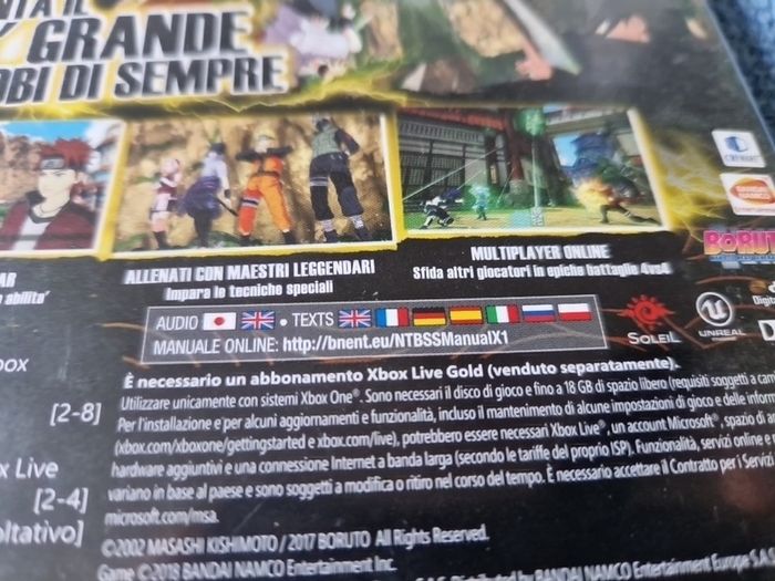 Naruto to Boruto Shinobi Striker Xbox One Games Original