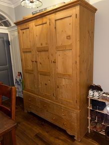 Wooden Wardrobe 20x80x60