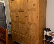 Solid Pine Triple Wardrobe  20x80x60