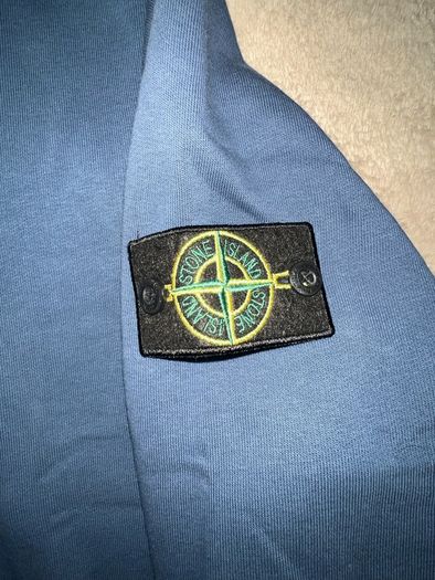 Stone Island Sweatshirt Blue Original Badge