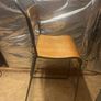 Pair of wooden stools Image 2