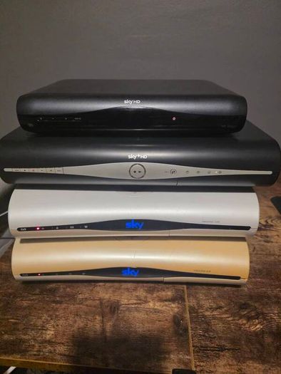 tv' s and sky boxes