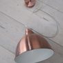 3 x Copper Pendant lights Image 2