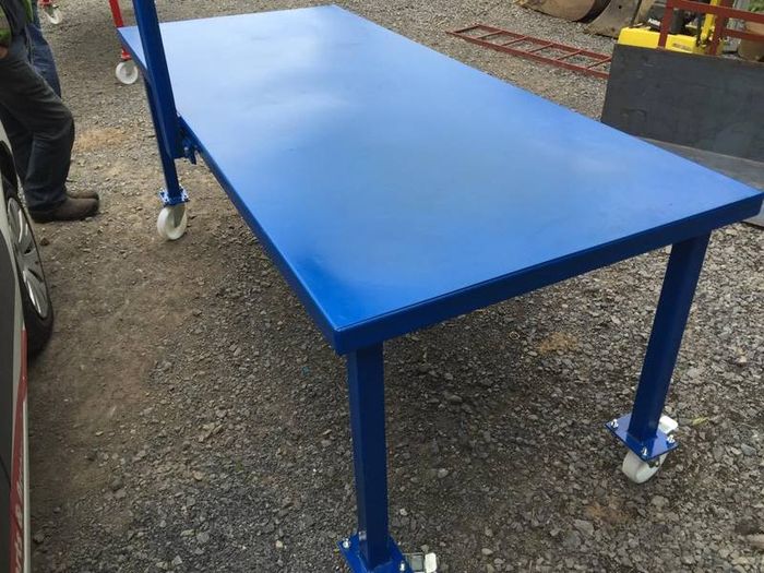 New Steel Workbenchs On Wheels