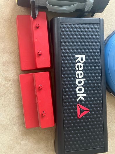 Reebok Adjustable Fitness Step with Risers