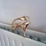 Gold strappy sandals/ shoes . Ideal for a wedding or night out . Size 6.In box Image 2