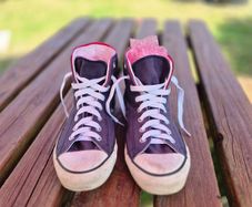 Converse Double Tongue High Top Trainers, UK8, EU41, AV