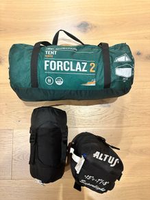 2-person ultralight trekking tunnel tent