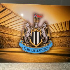 Newcastle United Tin Metal sign 2