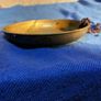 Vintage brass weighting scales pan Image 2