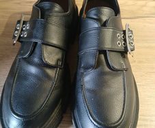 PRIMARK Black Buckle Loafers