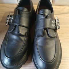 PRIMARK Black Buckle Loafers