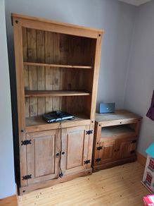Tv Cabinet and Book Shelf Cabinet